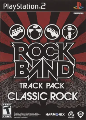 Rock Band Track Pack - Classic Rock box cover front